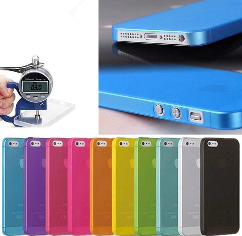 Pouzdro pro Iphone 5 5S 5Se Matný plast Průhledné Barvy Tašky Kryt Pro iphone 4 4s 6 6s 4,7“ 6 plus 7 8 Plus X XS XR XS MAX
