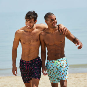 Escatch Quick Dry Summer Mens Siwmwear Beach Board Shorts Kalhotky pro muže Plavky Pánské Sportovní oblečení Plážové oblečení Fitness Plus Velikost