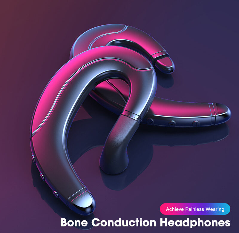 F88 True Wireless Bluetooth Headset Bezdrátový sportovní headset TWS Business Headset Non-In-Ear Bone Conduction Concept Headset