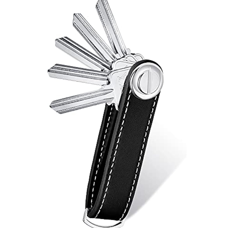 Módní čtyřbarevná kapsička na klíče od auta Taška na klíče Organizér Hospodyně Kapesní kožený přívěsek na klíče Ochranný kryt na klíče Úschovna klíčů
