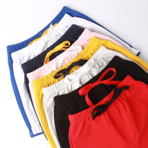 Dětské sportovní šortky Korean Candy Color Bavlněné kalhotky 1 2 3 4 5 6 Years Chlapecké šortky Infantil Krátké kalhoty pro dospívající dívky léto