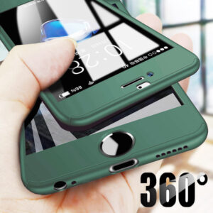 Luxusní 360 celotělový kryt pro iPhone 11 Pro Max XR XS X Pouzdra s tvrzeným sklem pro iPhone SE 2020 8 7 6 6S Plus 5 5S SE