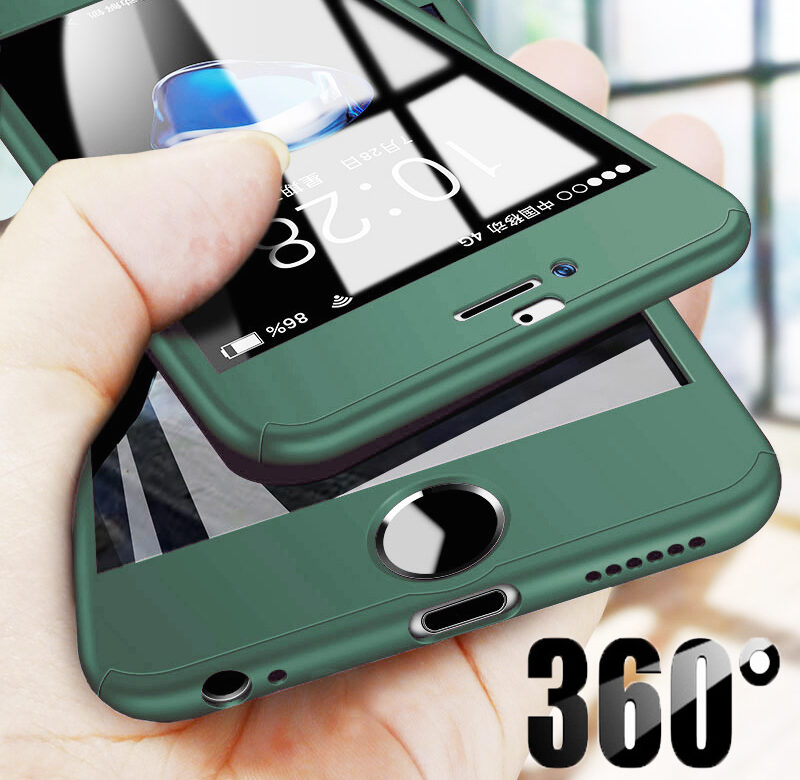 Luxusní 360 celotělový kryt pro iPhone 11 Pro Max XR XS X Pouzdra s tvrzeným sklem pro iPhone SE 2020 8 7 6 6S Plus 5 5S SE