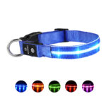 MASBRILL USB dobíjecí límec pro psy s LED svítícím blikajícím náhrdelníkem Venkovní noční bezpečnostní potřeby pro chůzi