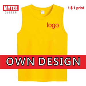 MYTEENové 11barevné logo Vlastní výšivka Potisk Rychleschnoucí sportovní vesta Pánská dámská letní top vesta Košile bez rukávů