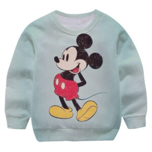 Mickey Mouse Dětské Chlapecké Mikiny Dětské Mikiny Oblečení Oblečení Top Dlouhý rukáv Mikina pro novorozence Chlapci Dívčí Dětské oblečení 1-14Y