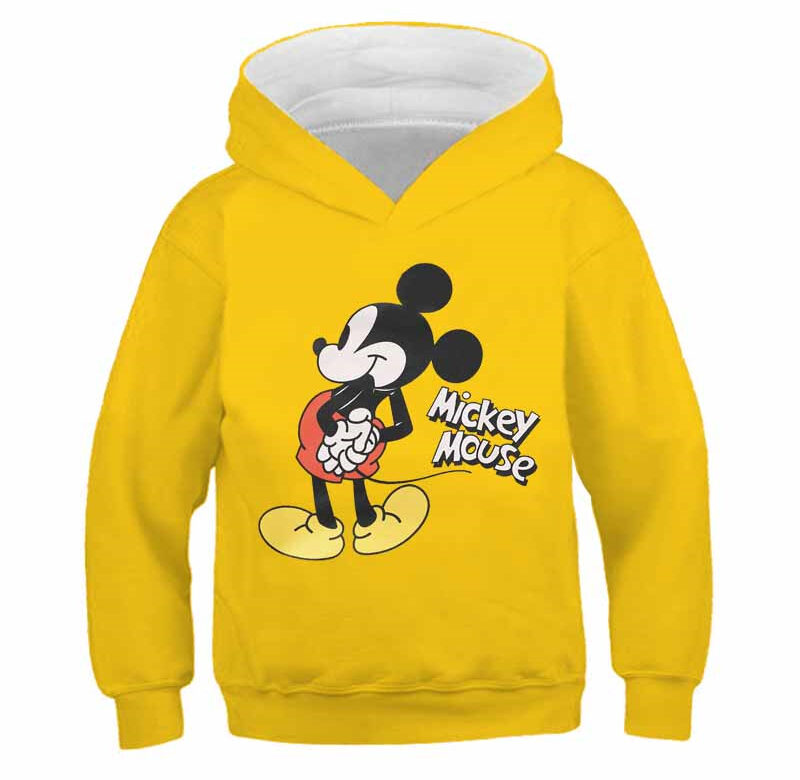 Mickey Mouse a Minnie Mouse Dětské Dětské Mikiny Podzim Zima Móda Chlapci Mikiny Dívky Chlapci Oblečení 1-14 let