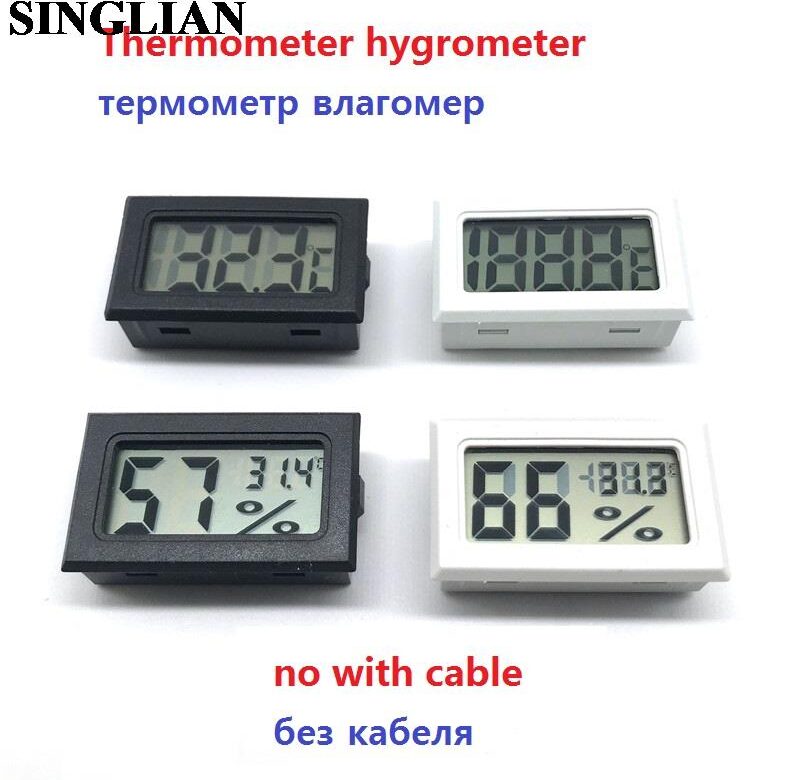 Mini digitální LCD vnitřní pohodlný snímač teploty vlhkoměr teploměr vlhkoměr bez kabelu