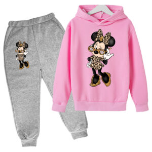 Nové Mickey Mouse Mikina Dětské Oblečení Dívčí Dospívající Kluci Jarní Mikiny Pro děti Disney Soupravy oblečení Mikiny Kawaii Minnie