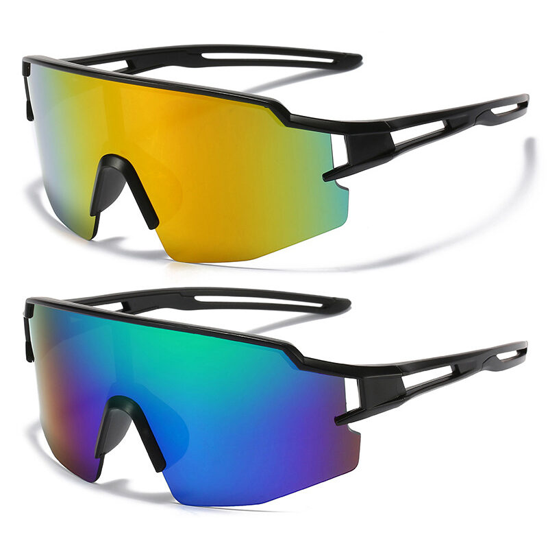 Outdoor Glasses Cycling Sports Sunglasses For Men Women UV400 Large Frame Colorful Mtb Equipment Cycling Eyewear
