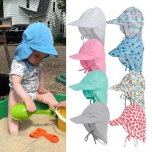 Rychleschnoucí l Dětské kbelíkové klobouky pro děti od 3 měsíců do 5 let Široký okraj Plážová ochrana proti UV záření Venkovní základní sluneční čepice