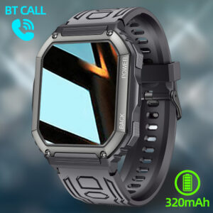 SENBONO C20S Nové chytré hodinky pro muže Velká baterie Hudba Přehrávání Fitness Tracker Bluetooth Volání Volání Sportovní chytré hodinky Pánské pro IOS Android