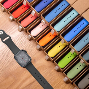 Silikonový řemínek pro Apple Watch pásek 44 mm 40 mm 45 mm 41 mm 49 mm 42 mm 38 mm 44 45 mm náramek iwatch Ultra série 7 se 3 4 5 6 8 pásek