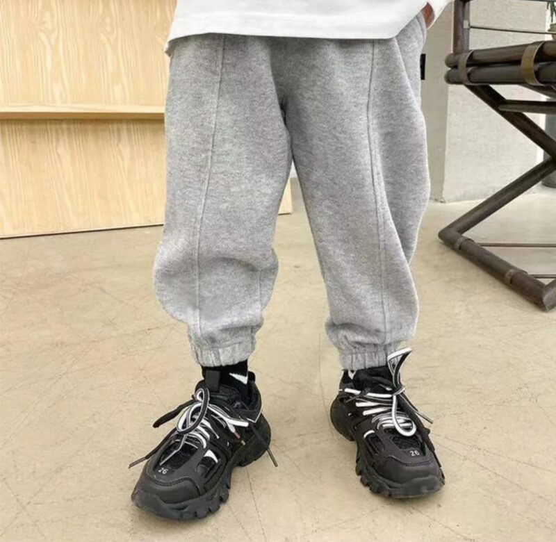 Měkké dětské bavlněné tužkové kalhoty Baby Sports Jogger Kalhoty dlouhé tepláky pro děti Chlapci Oblečení Chlapec Dívka 8 až 12 let