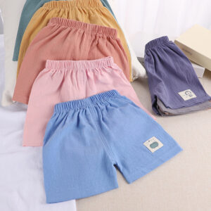 Letní dětské šortky Bavlněné kalhoty Pro chlapce Dívky Značka Šortky Batole Kalhotky Dětské Plážové Krátké Sportovní Kalhoty Oblečení pro miminka