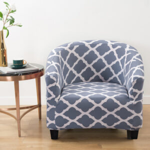 potah klubové židle křeslo slipcover geometrický tištěný malý potah na pohovku chrání pro domácí mazlíčky dekorace židle