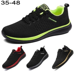 Sportovní obuv pro muže Boty Tenisky Černé Boty Ležérní Muži Ženy Pletené tenisky Prodyšné Sportovní boty na běhání Vycházky do tělocvičny