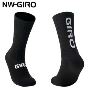 NW-GIRO Cyklistické ponožky Muž Kolo Běh Mtb Pánské Kolo Kompresní Nadkolenky Funny Bílá Blace Černá Zelená