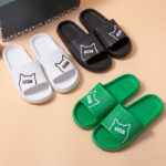 Letní halové domácí pantofle Ženy Muži Domácí Koupelnové sandály Dámské Silná platforma Protiskluzové žabky Pantofle