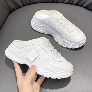 Women’s Slippers SandalS Botou Mueller Shoes Summer New Thick Soles Fashion Leather Instagram Pop Shoes Flip Flops Women Sneaker